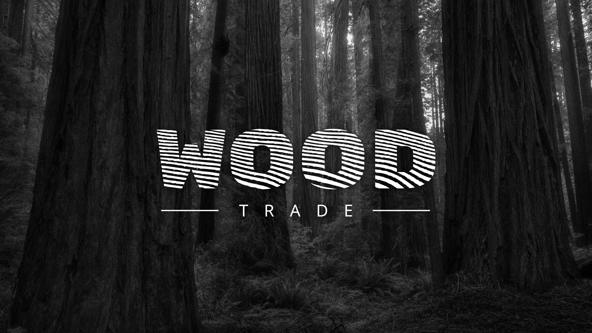 Разработка логотипа для компании «Wood Trade» в Курильске