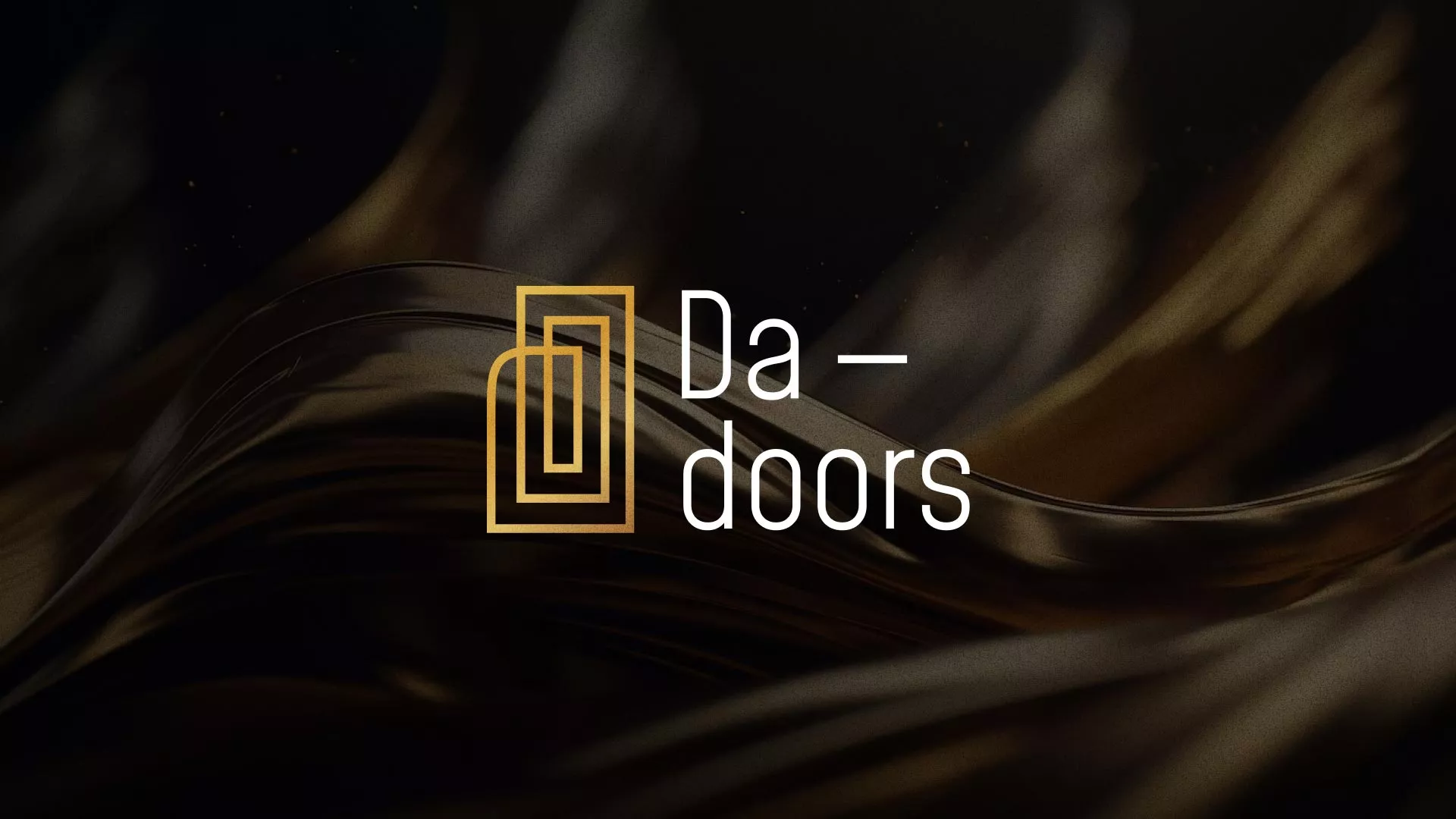 Разработка логотипа для компании «DA-DOORS» в Курильске